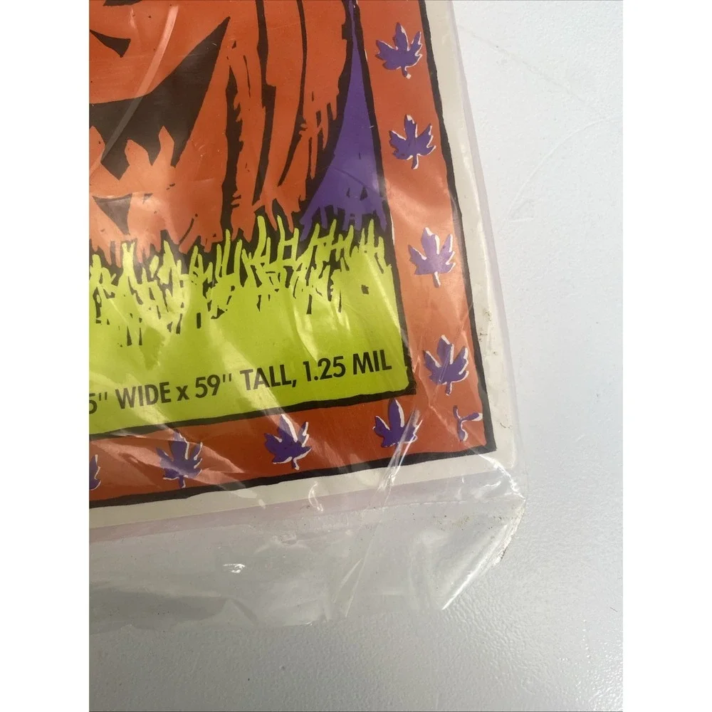 Vtg 90's Pumpkids 10-Pack Halloween Lawn Leaf Bags Pumpkins Jack-o-Lanterns